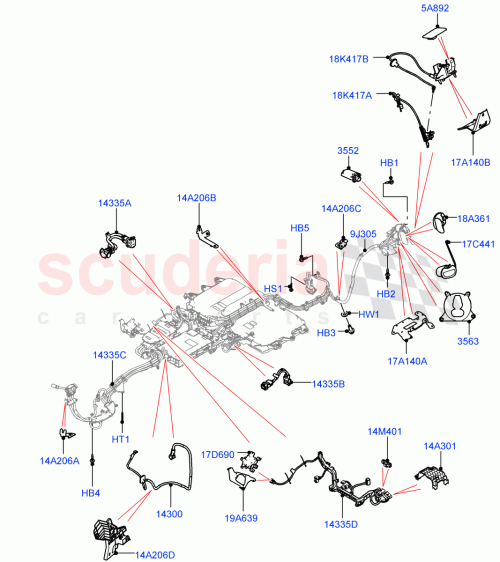 Part Diagram for Land Rover LR156916