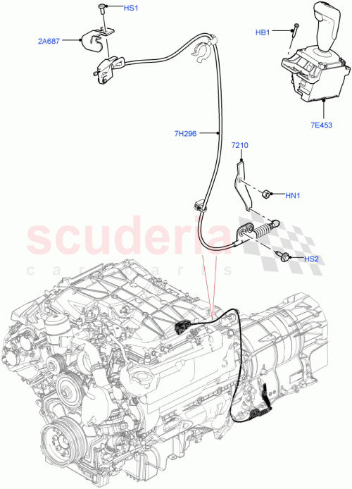 Part Diagram for Land Rover LR104318