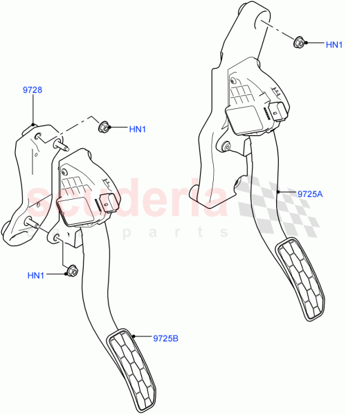 Part Diagram for Land Rover LR166460