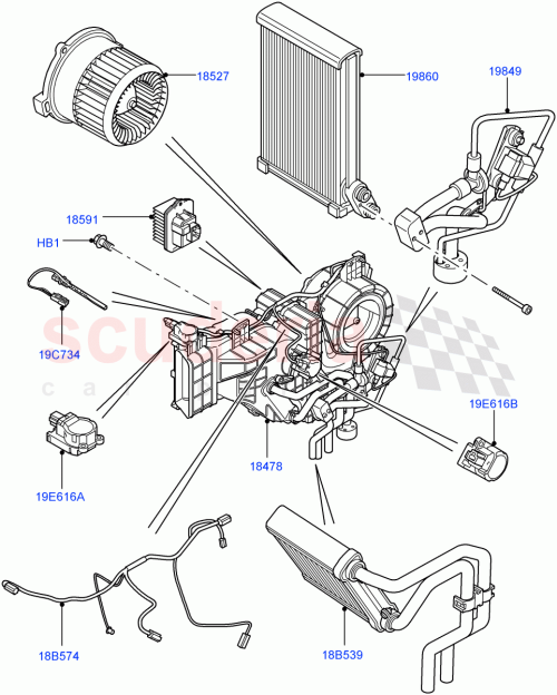 Part Diagram for Land Rover LR066866