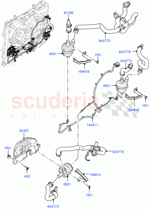 Part Diagram for Land Rover LR071041