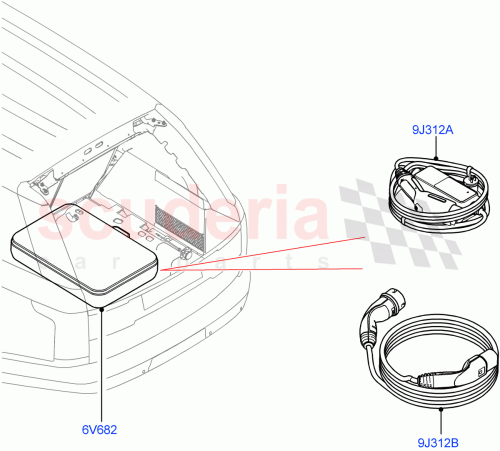 Part Diagram for Land Rover LR148175