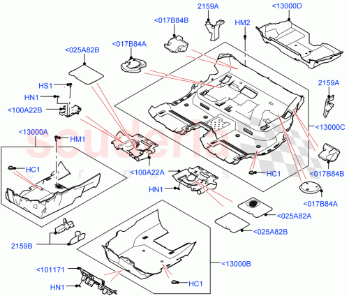 Part Diagram for Land Rover LR168472
