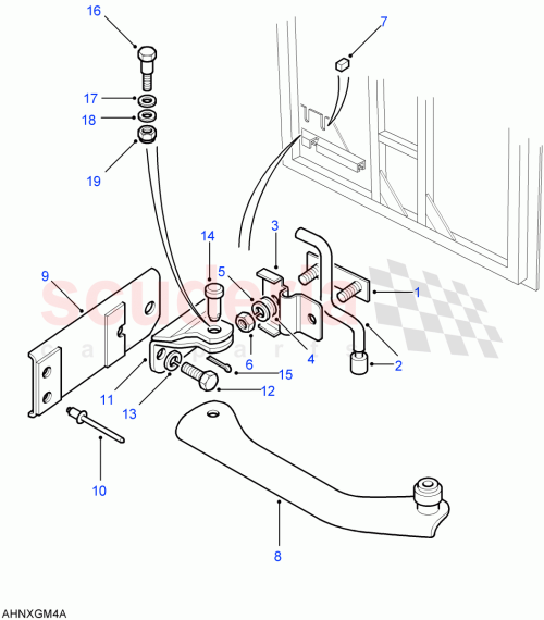 Part Diagram for Land Rover 2393