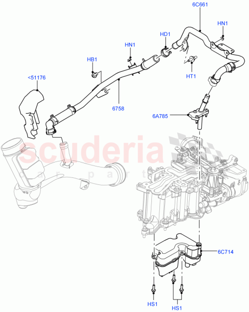Part Diagram for Land Rover LR022907