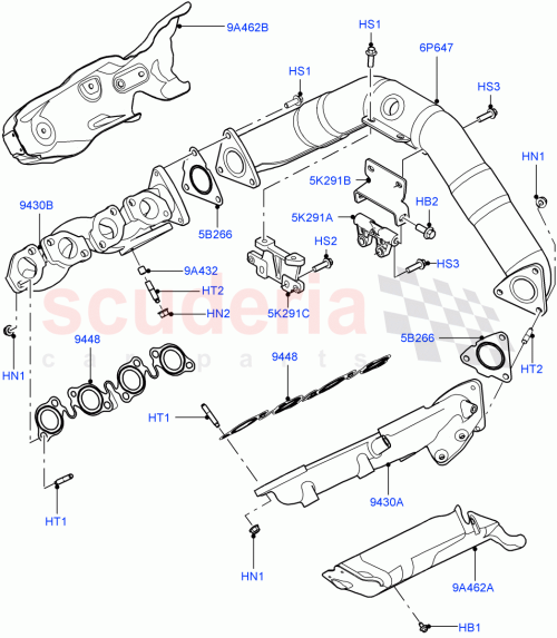 Part Diagram for Land Rover LR020695
