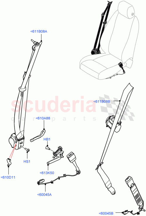 Part Diagram for Land Rover LR131906