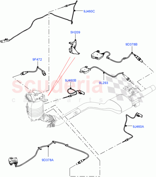 Part Diagram for Land Rover LR091862