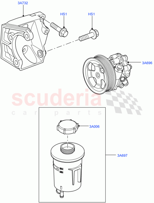Part Diagram for Land Rover LR014090