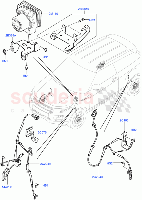 Part Diagram for Land Rover LR098365
