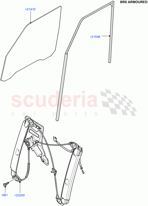Part Diagram for Land Rover CUB500120