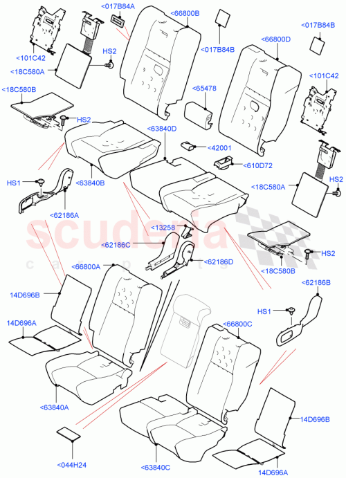 Part Diagram for Land Rover LR036996