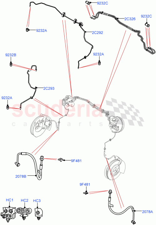 Part Diagram for Land Rover LR116920