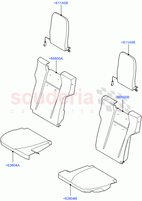 Part Diagram for Land Rover LR042887