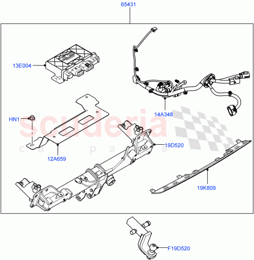 Part Diagram for Land Rover VPLE90NAS01PR