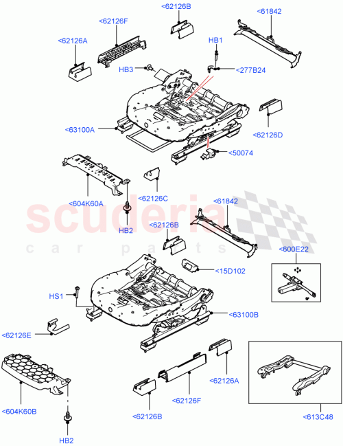 Part Diagram for Land Rover LR080748