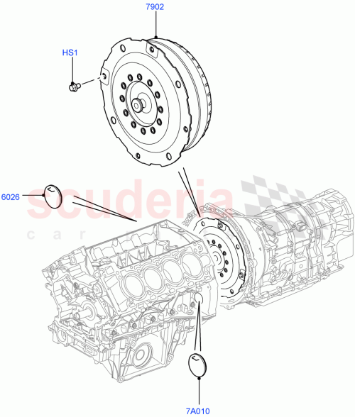 Part Diagram for Land Rover LR018571