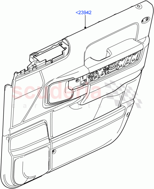 Part Diagram for Land Rover LR009602