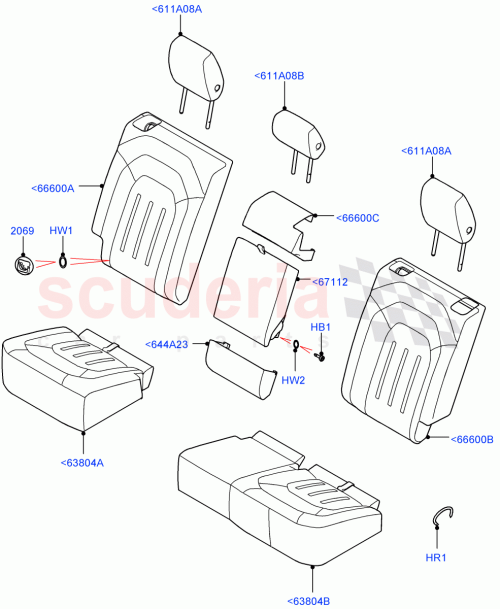 Part Diagram for Land Rover LR140475