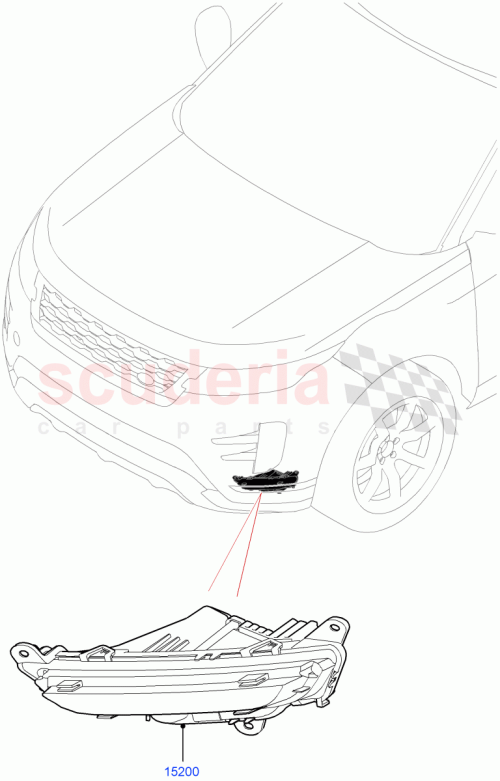 Part Diagram for Land Rover LR163212