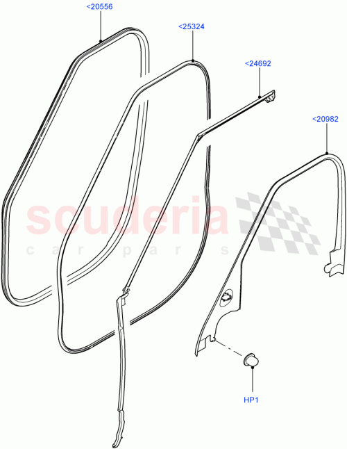 Part Diagram for Land Rover LR034098