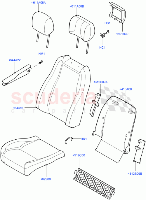 Part Diagram for Land Rover LR065139