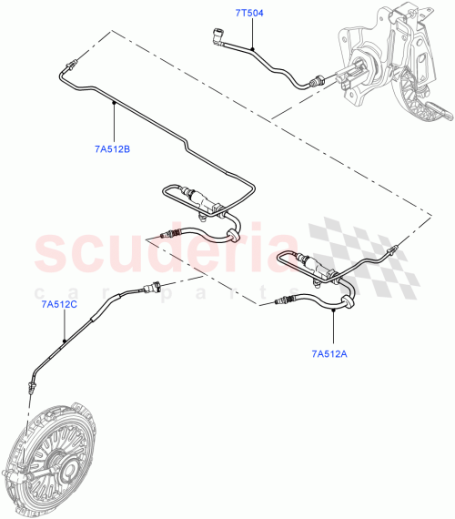 Part Diagram for Land Rover LR139317