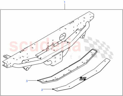 Part Diagram for Land Rover LR065834