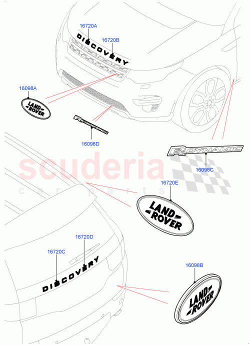 Part Diagram for Land Rover LR086208