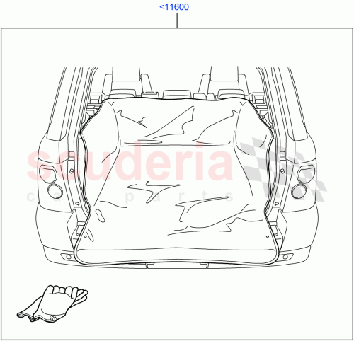 Part Diagram for Land Rover VPLSS0003