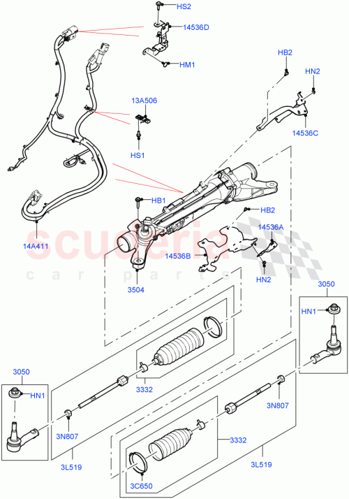 Part Diagram for Land Rover LR159857