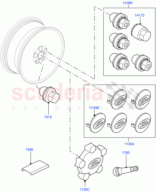 Part Diagram for Land Rover LR137859
