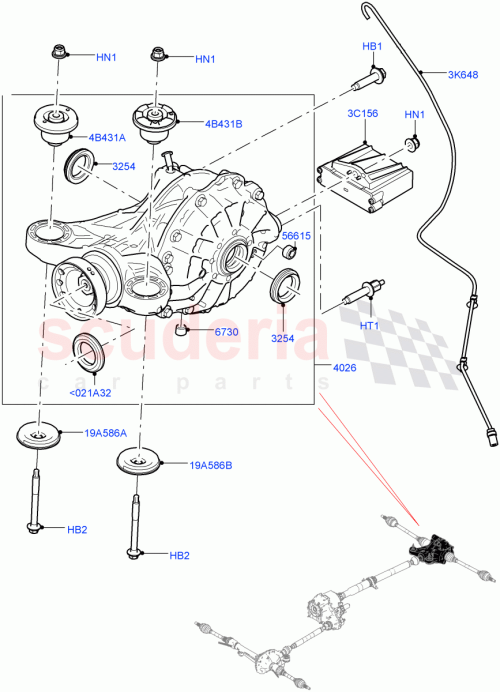 Part Diagram for Land Rover LR085983