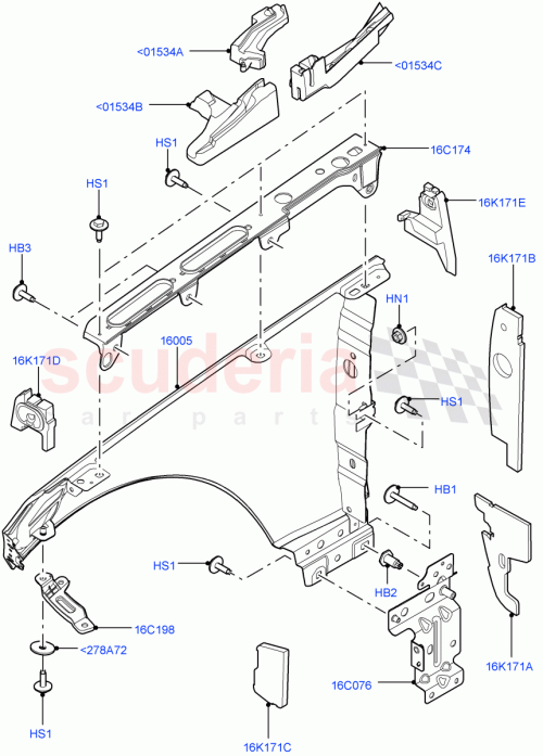 Part Diagram for Land Rover LR042983