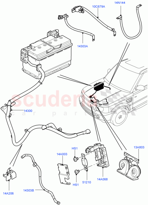Part Diagram for Land Rover LR020084