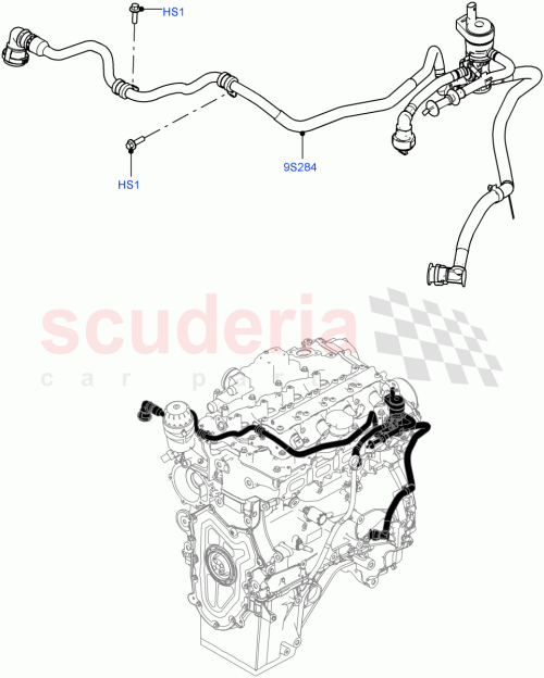 Part Diagram for Land Rover LR092093