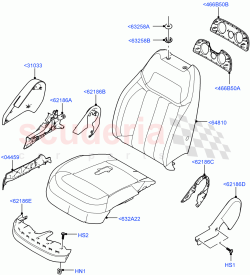 Part Diagram for Land Rover LR167251