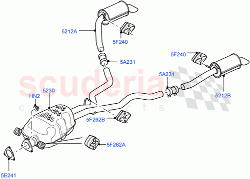 Part Diagram for Land Rover LR082329