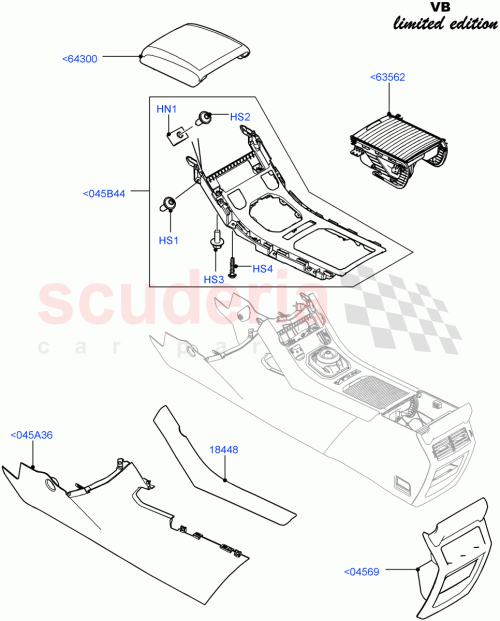 Part Diagram for Land Rover LR043617