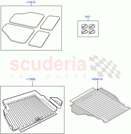 Part Diagram for Land Rover EAH500330PMA