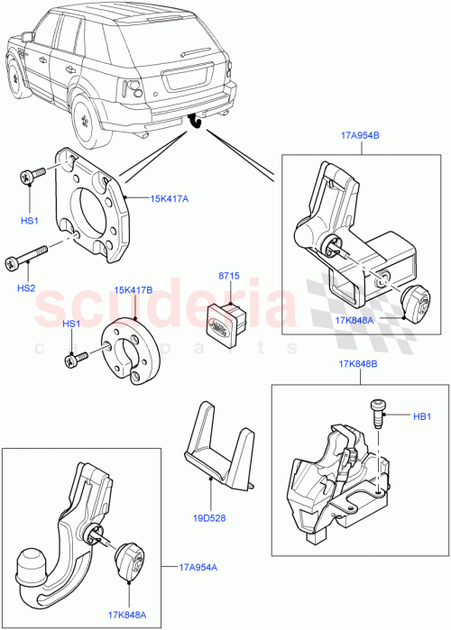 Part Diagram for Land Rover LR071295