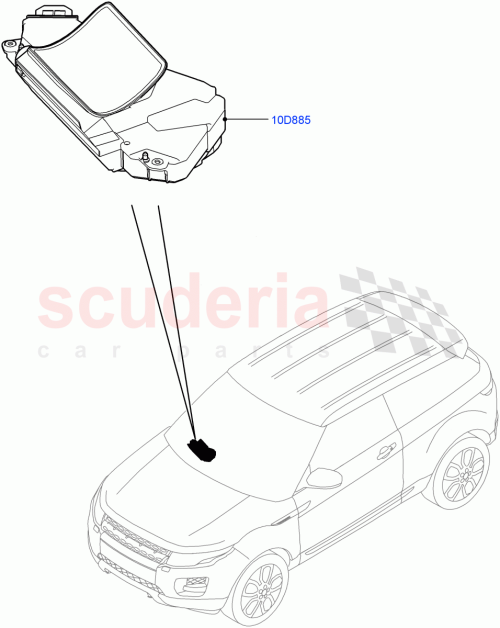 Part Diagram for Land Rover LR075055