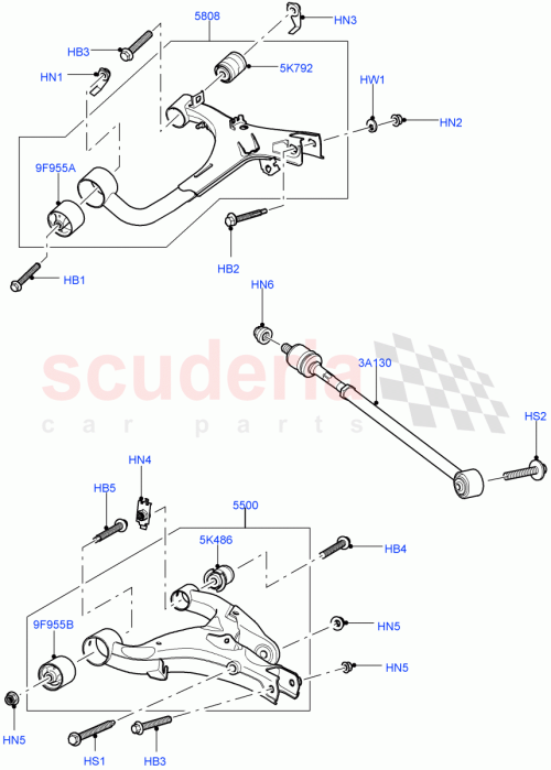 Part Diagram for Land Rover LR019977