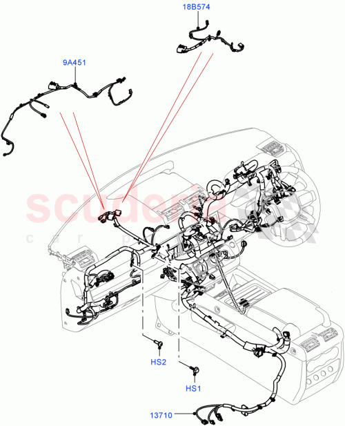 Part Diagram for Land Rover LR148605