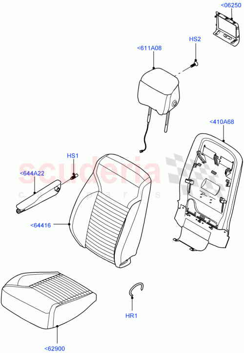 Part Diagram for Land Rover LR145198