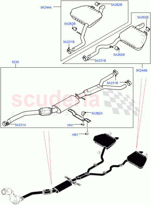 Part Diagram for Land Rover LR100369