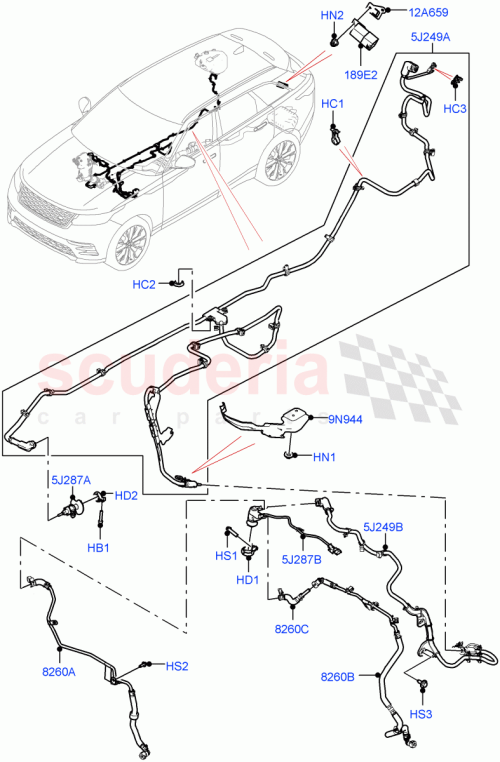 Part Diagram for Land Rover LR149849