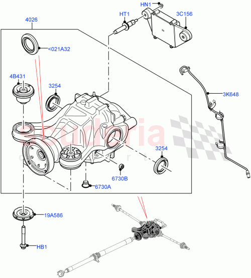 Part Diagram for Land Rover LR096014