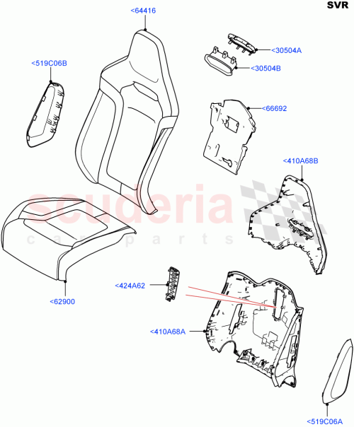 Part Diagram for Land Rover LR103594