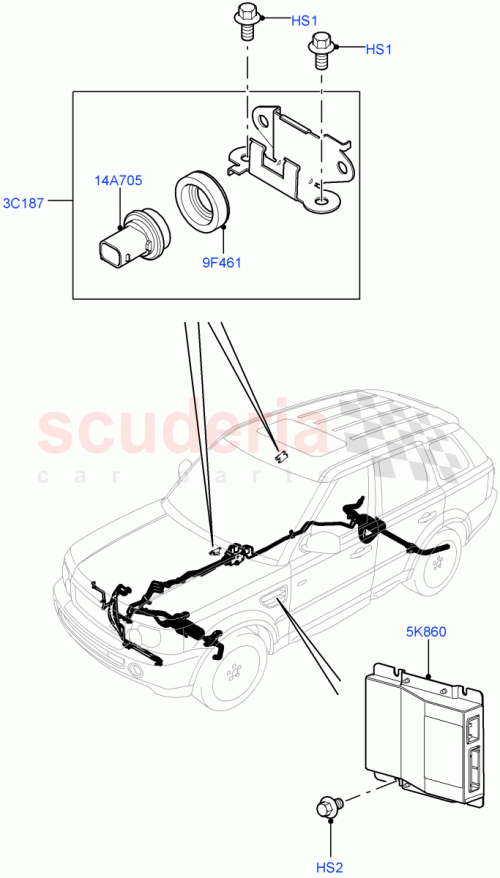 Part Diagram for Land Rover NNW504025